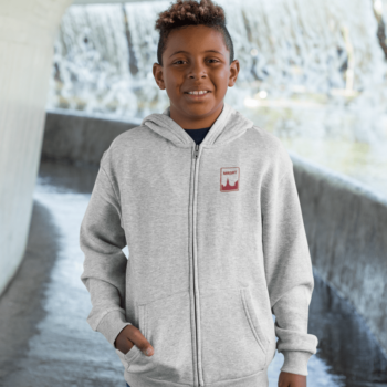 Sweat zippé enfants Local