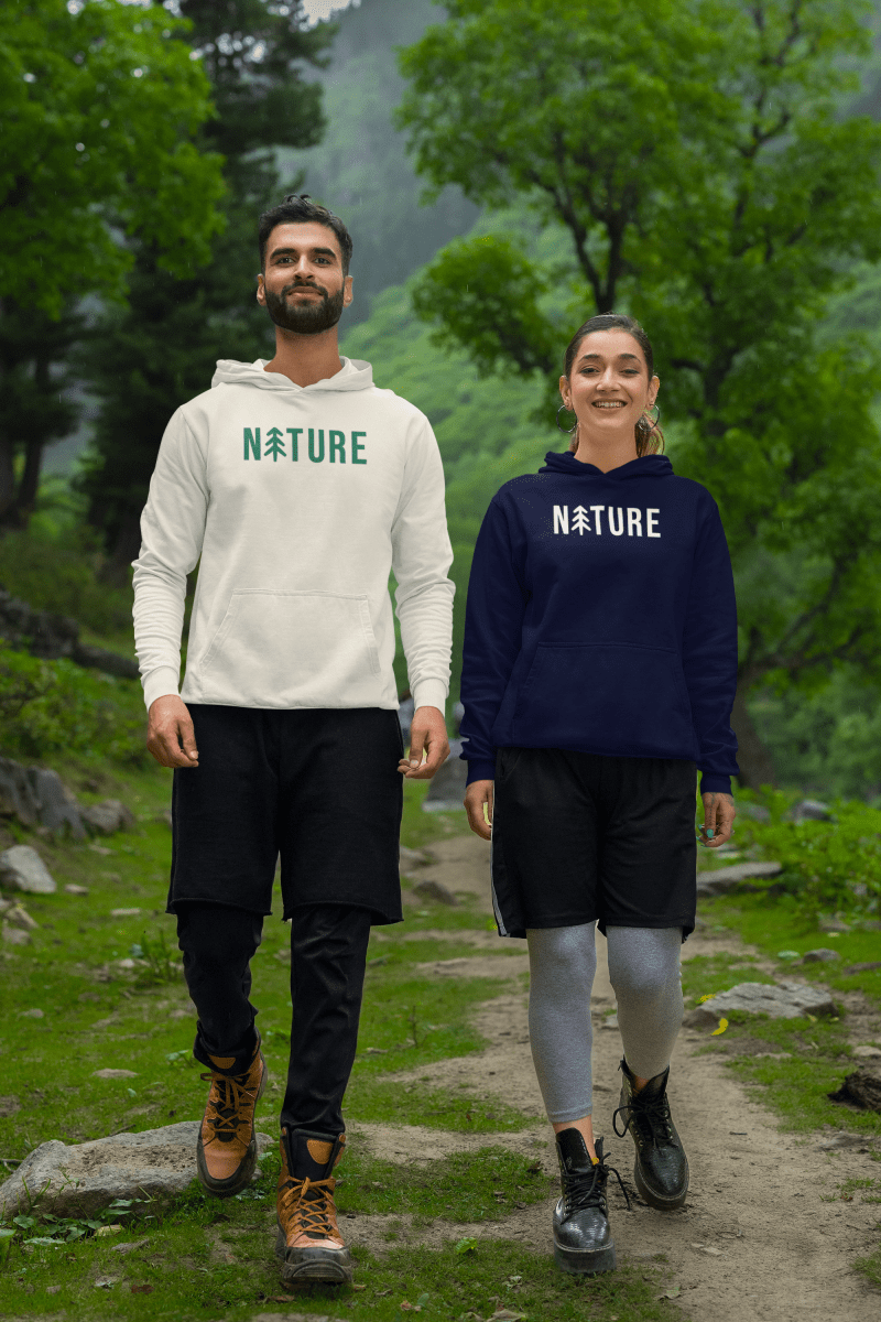Sweat à capuche adultes Nature