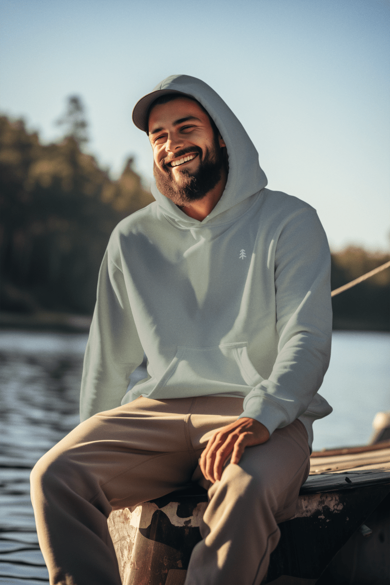 Sweat à capuche adultes Nature – Image 3