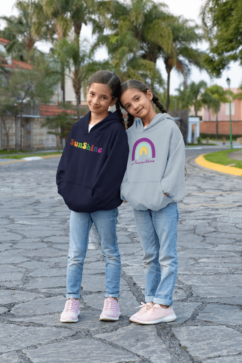 Sweat à capuche enfants Rainbow