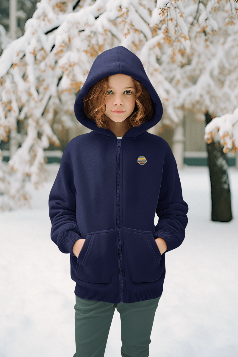 Sweat zippé enfants Rainbow – Image 2