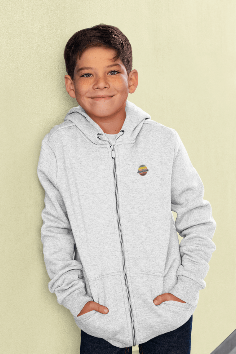 Sweat zippé enfants Rainbow – Image 3