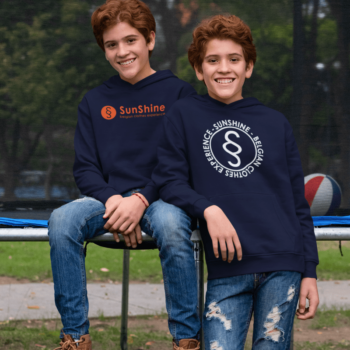 Sweat à capuche enfants SunShine