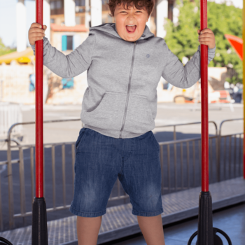 Sweat zippé enfants SunShine