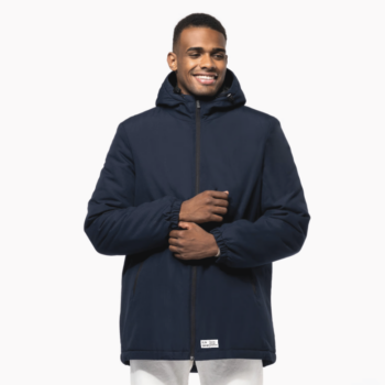 Veste Parka label Navy 2XL