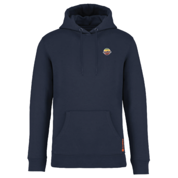 Sweat à capuche vintage Navy M