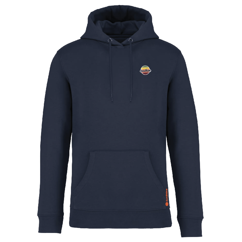 Sweat à capuche vintage Navy M